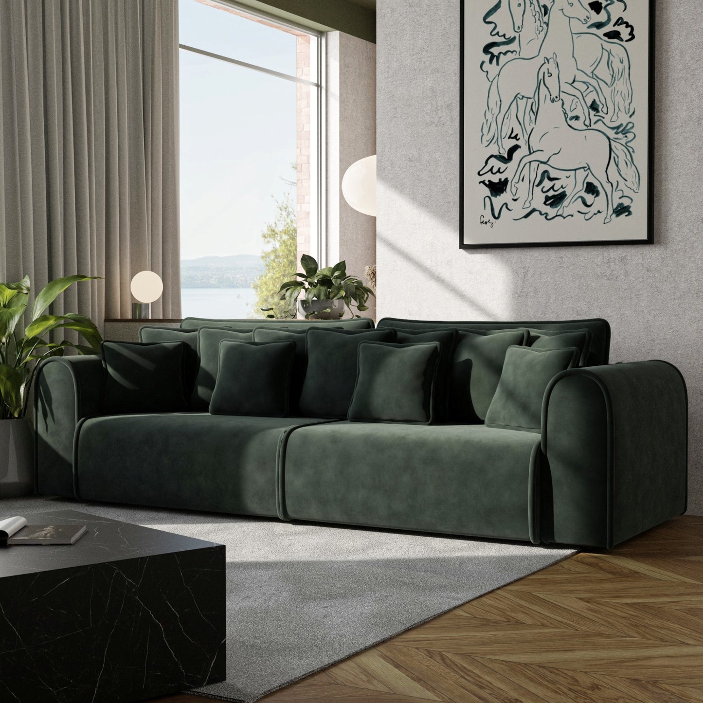 Sofa Big Buddy z funkcją spania
