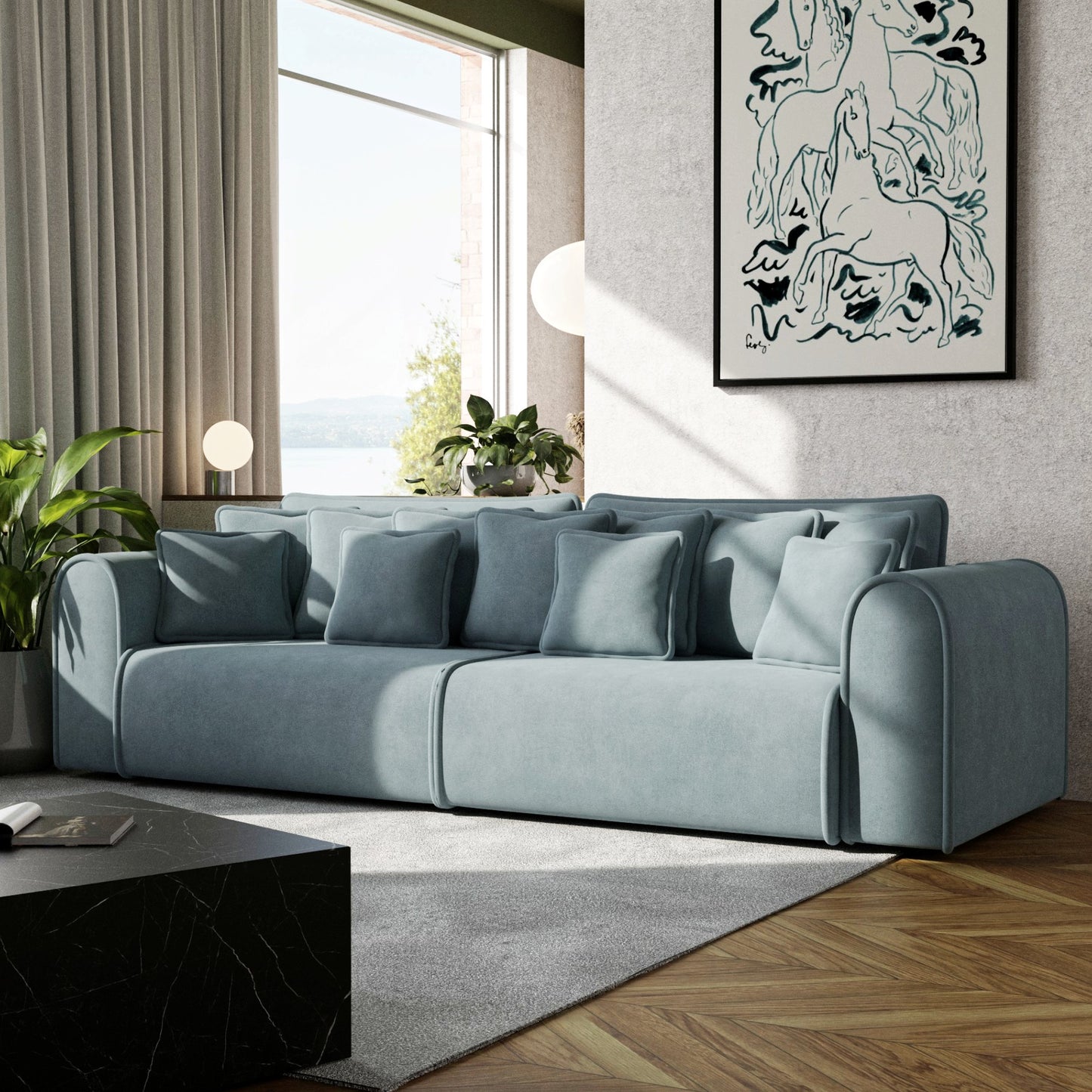 Sofa Big Buddy z funkcją spania