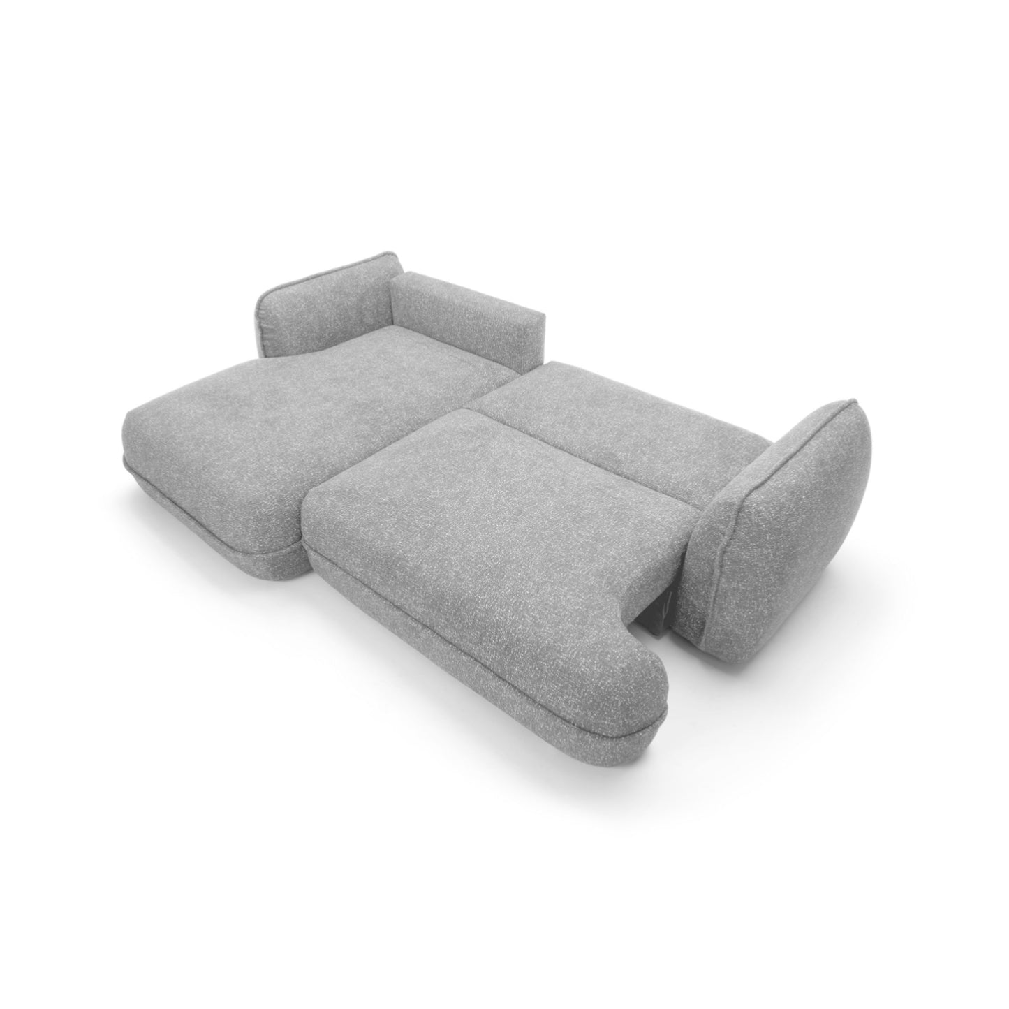 Visby left-hand corner sofa with sleeping function