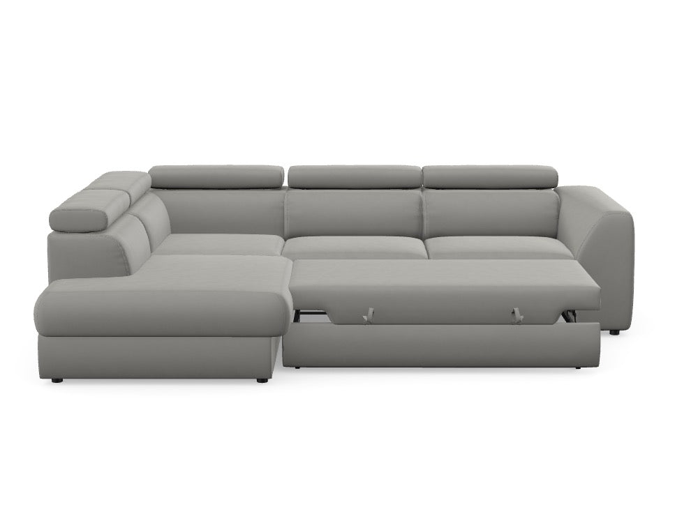 Corner sofa with sleeping function