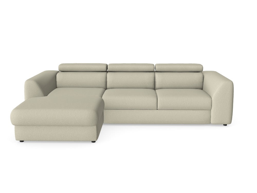 Corner sofa with sleeping function