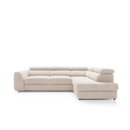 Narożnik Bluvel II prawostronny z funkcją spania