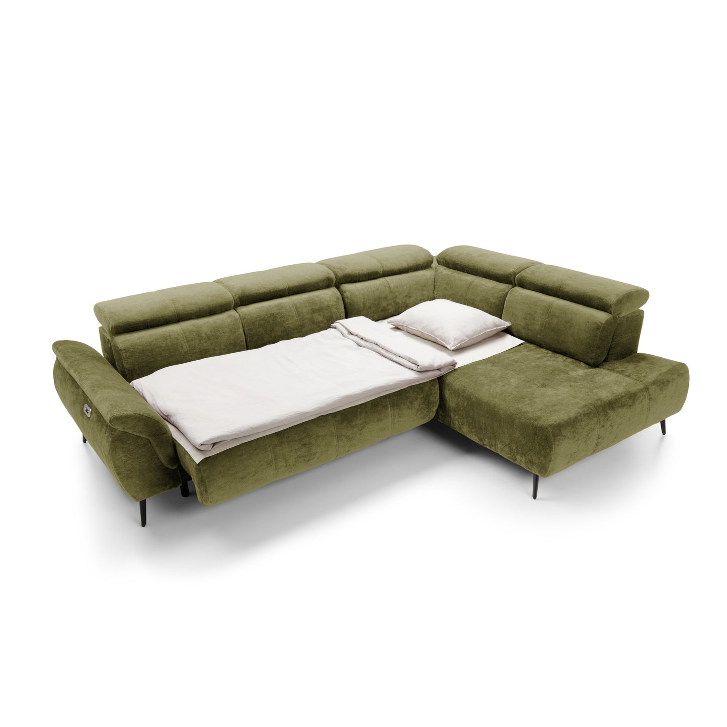 Narożnik Genova II prawostronny z funkcją spania