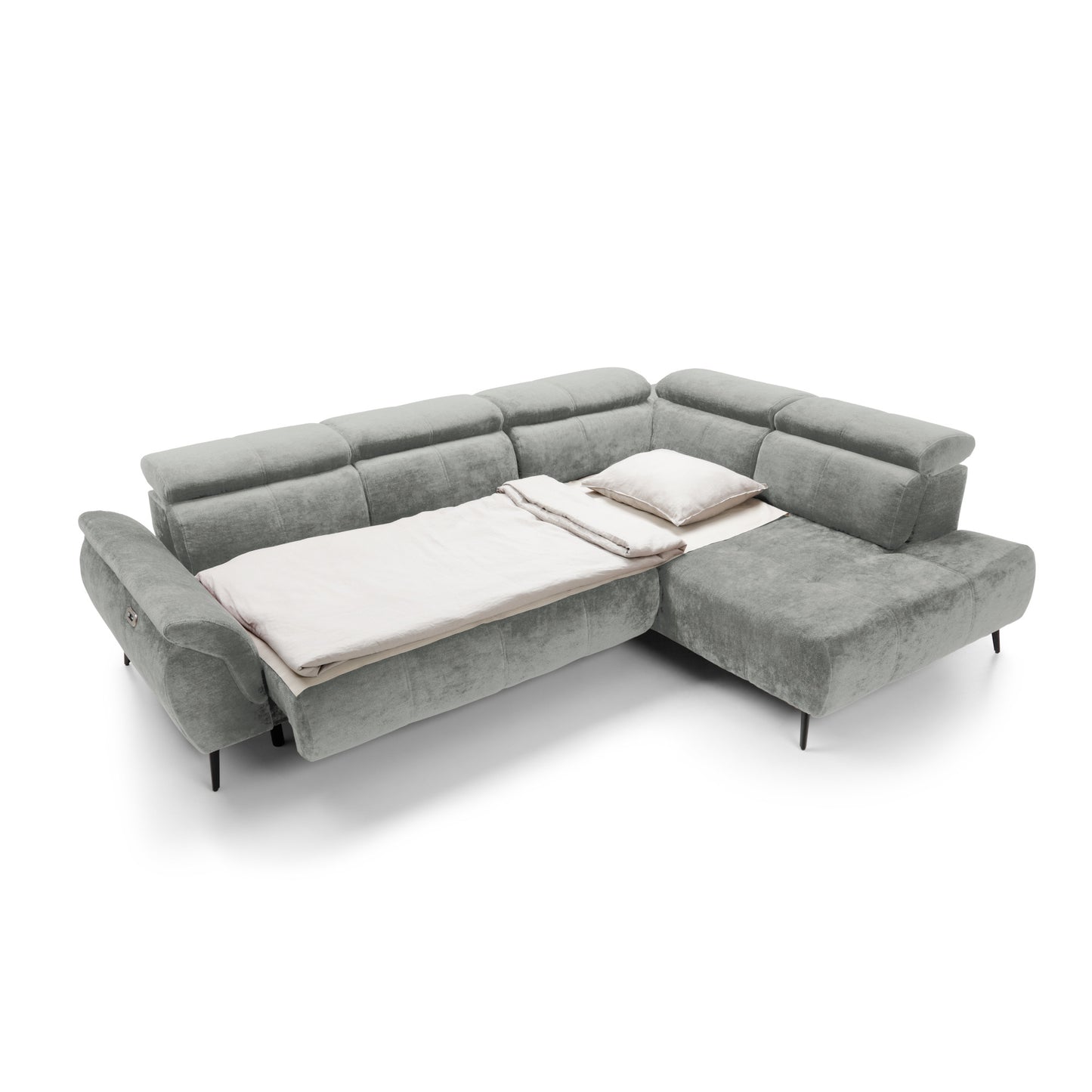 Narożnik Genova II prawostronny z funkcją spania