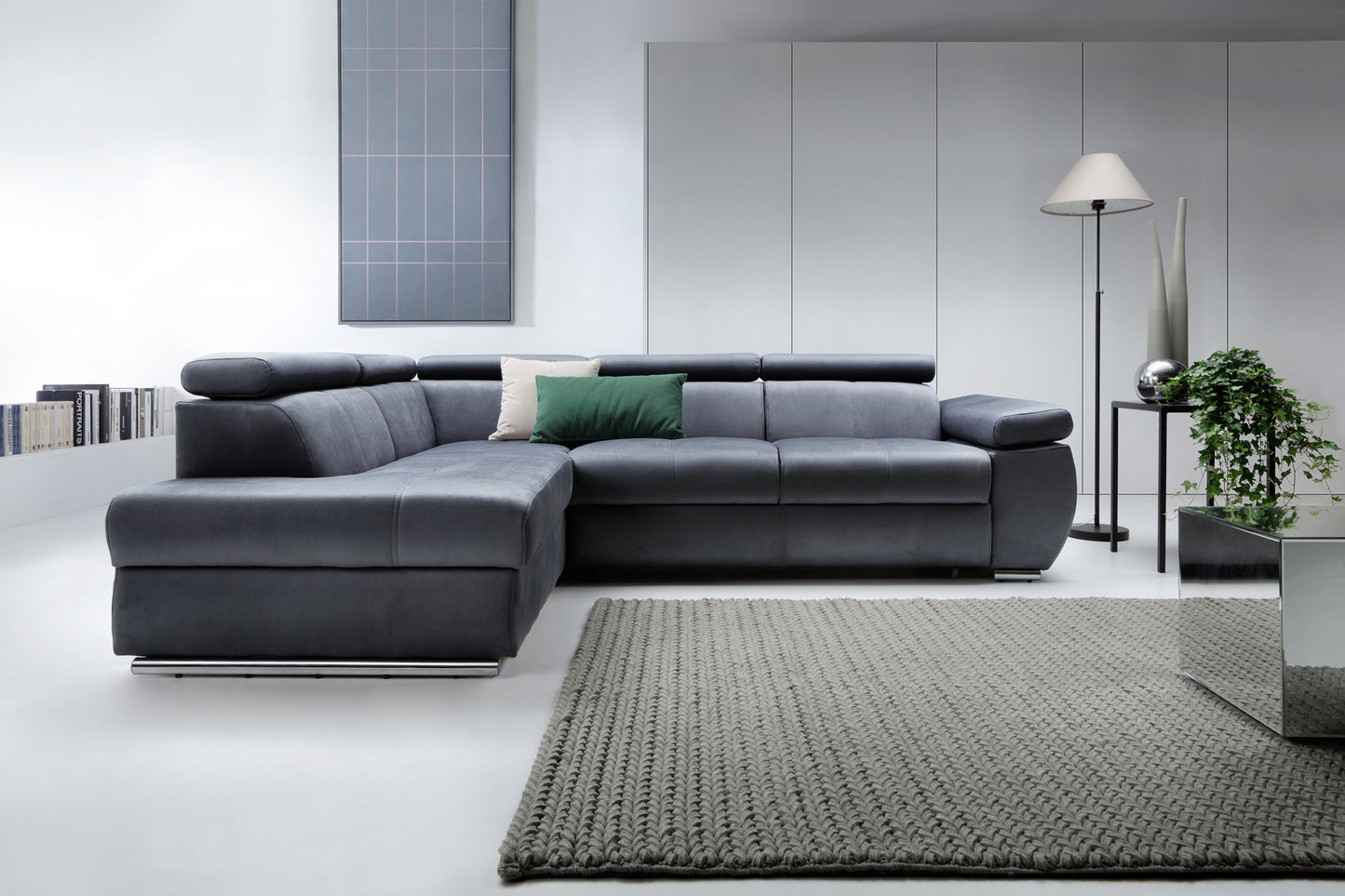 Narożnik Lizbona II lewostronny z funkcją spania