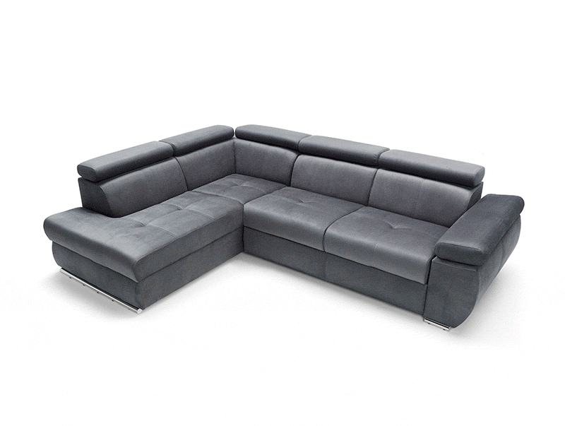 Narożnik Lizbona II lewostronny z funkcją spania