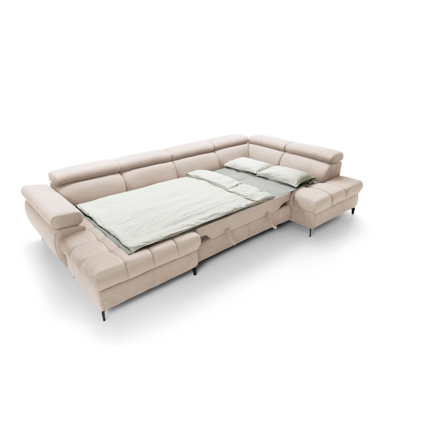 Narożnik Lugano III prawostronny z funkcją spania