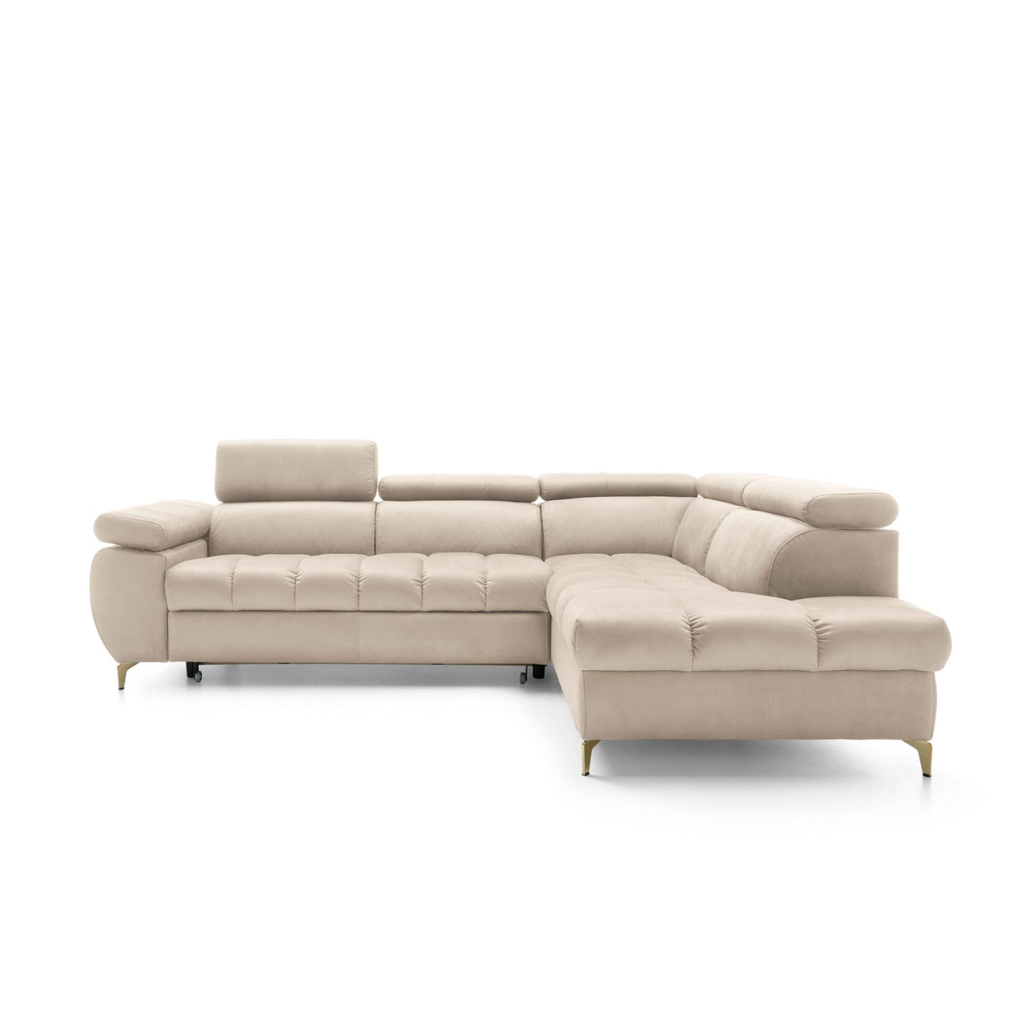 Narożnik Lugano II prawostronny z funkcją spania