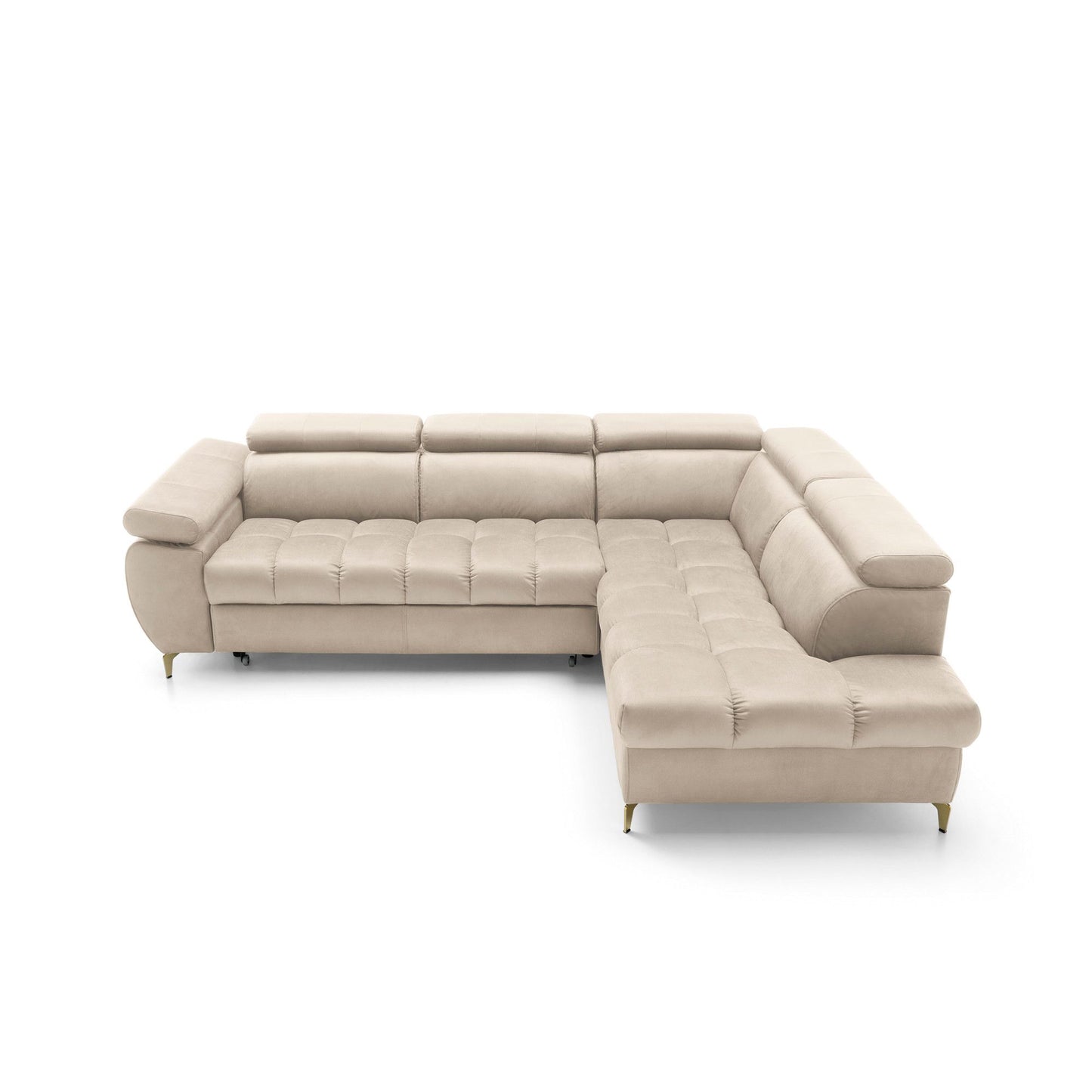 Narożnik Lugano II prawostronny z funkcją spania