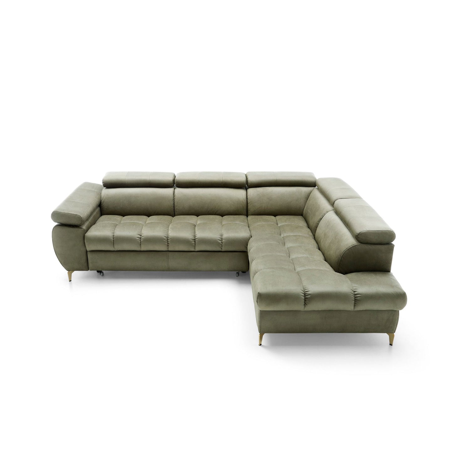 Narożnik Lugano II prawostronny z funkcją spania