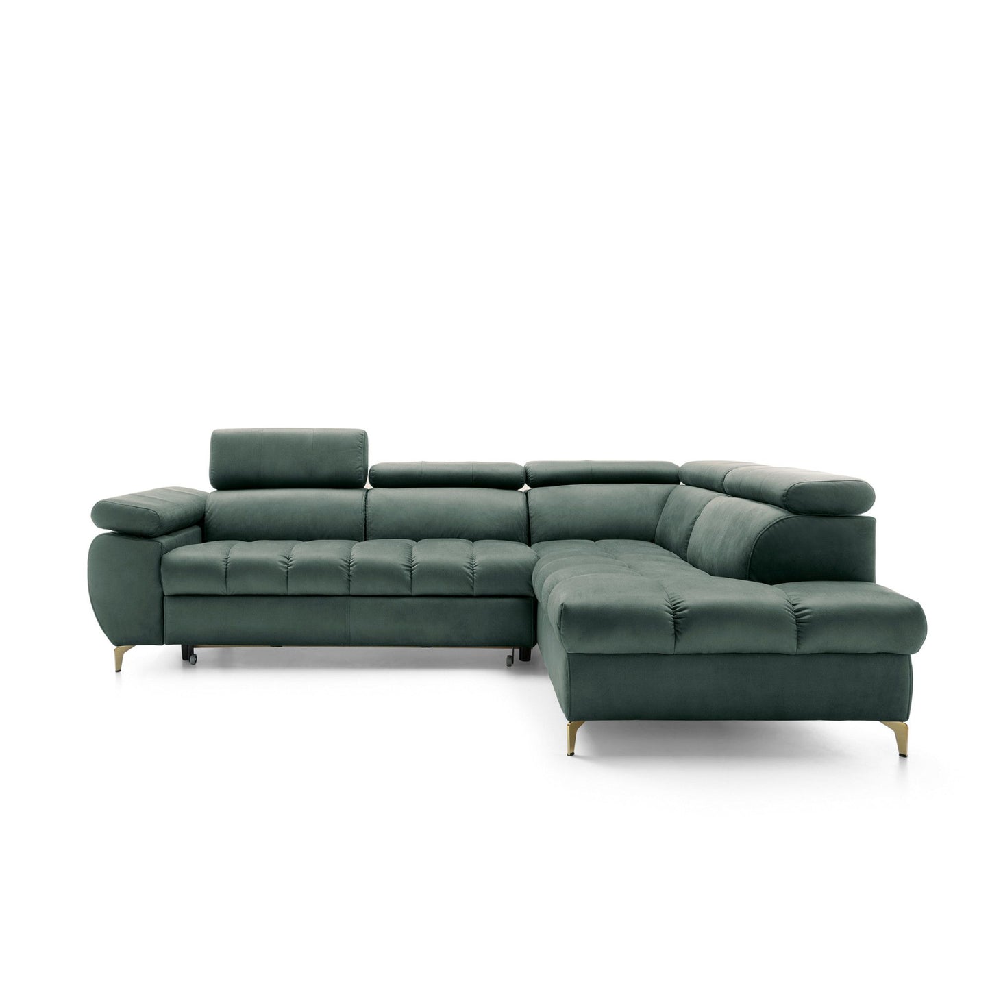 Narożnik Lugano II prawostronny z funkcją spania