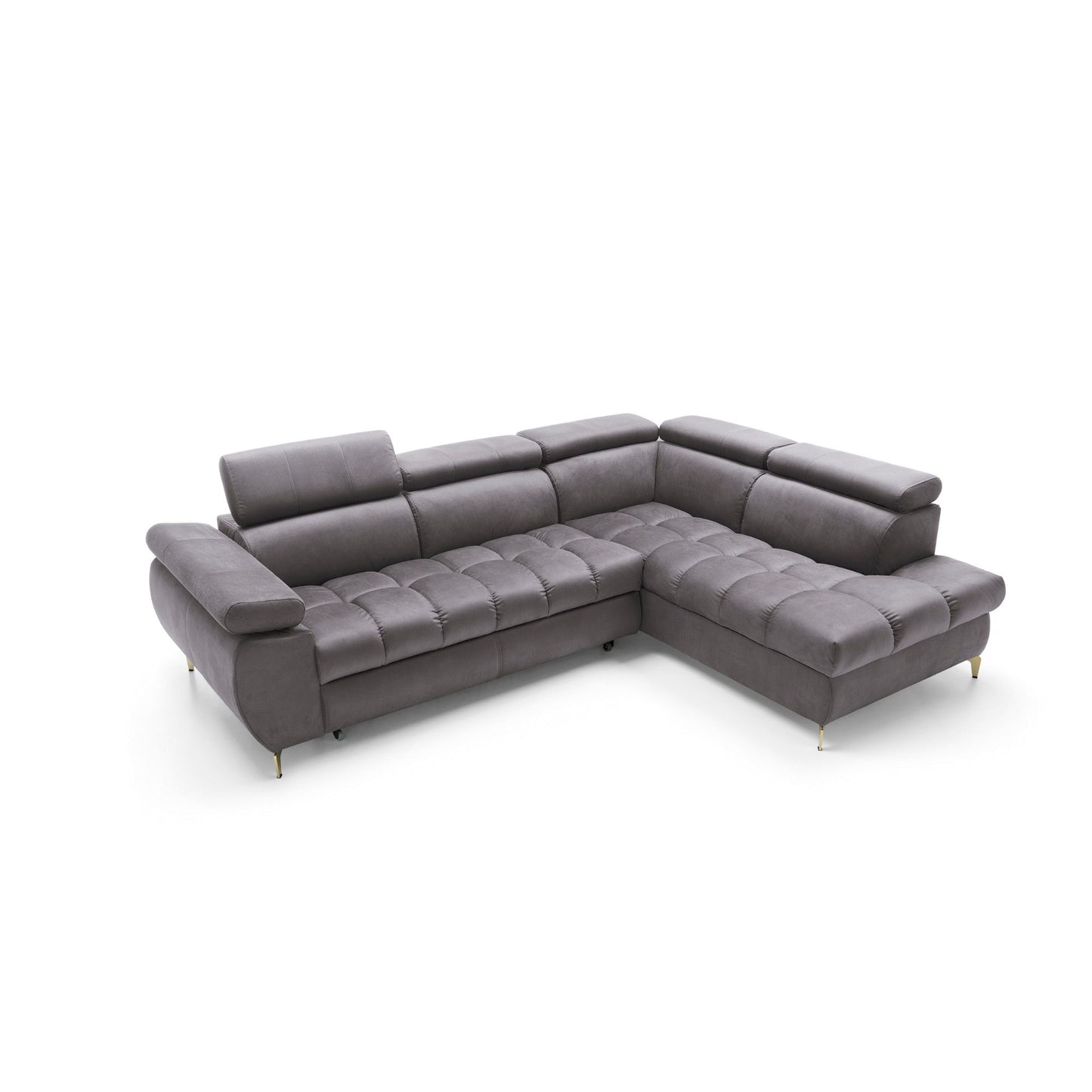 Narożnik Lugano II prawostronny z funkcją spania