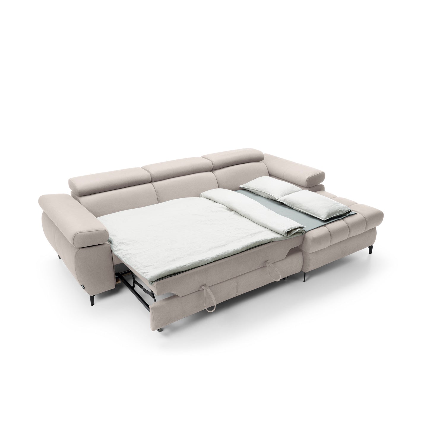 Narożnik Lugano I prawostronny z funkcją spania