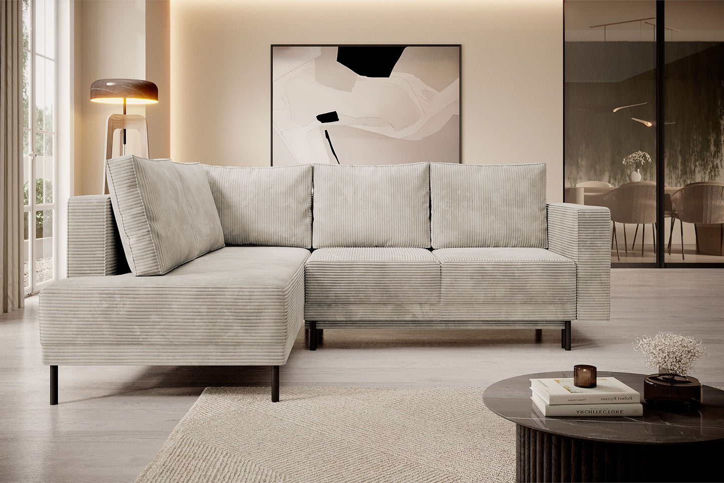 Narożnik Modo II lewostronny z funkcją spania