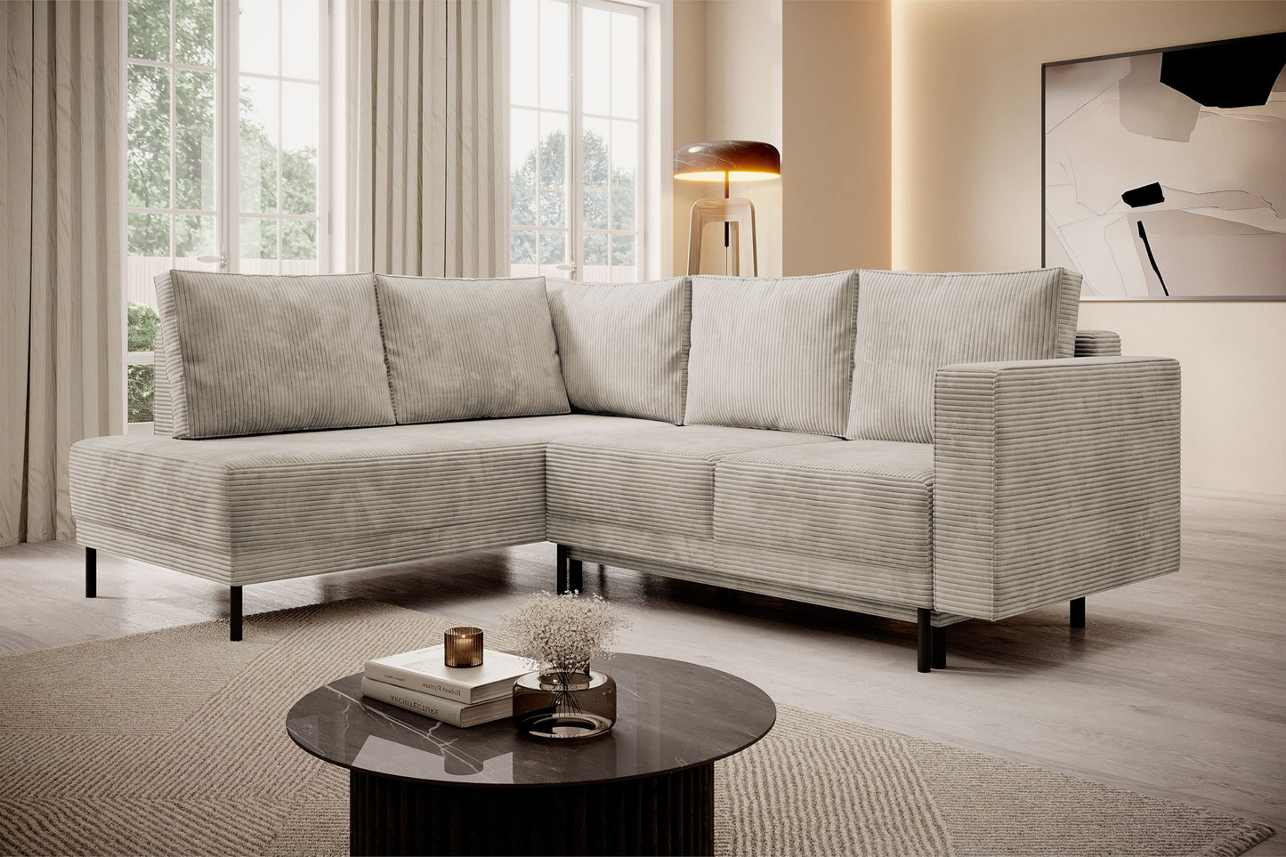 Narożnik Modo II lewostronny z funkcją spania