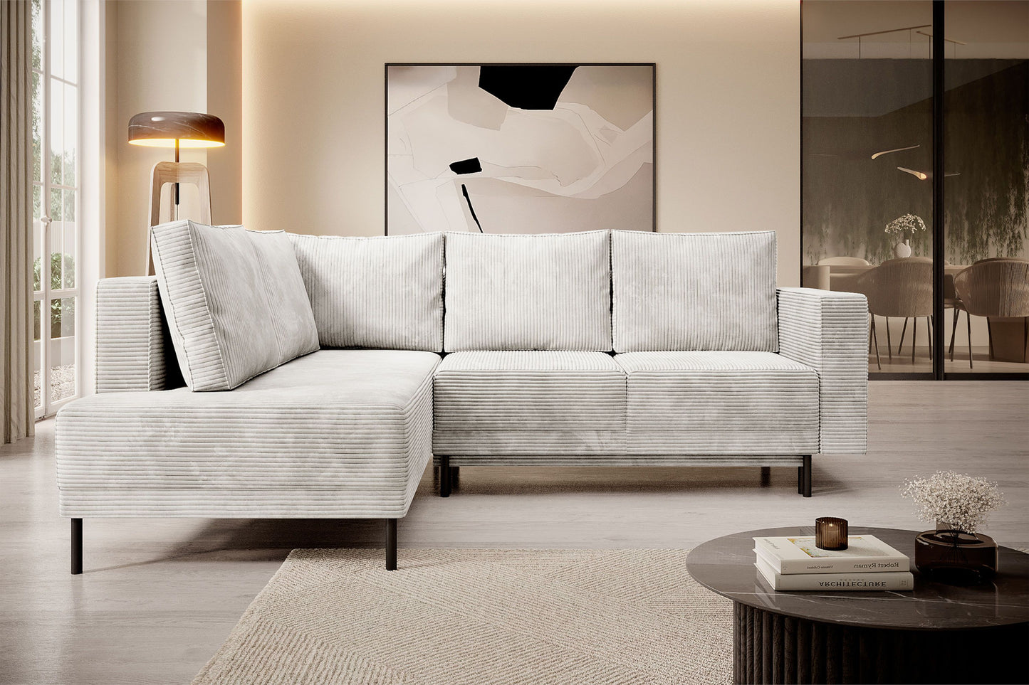 Narożnik Modo II lewostronny z funkcją spania