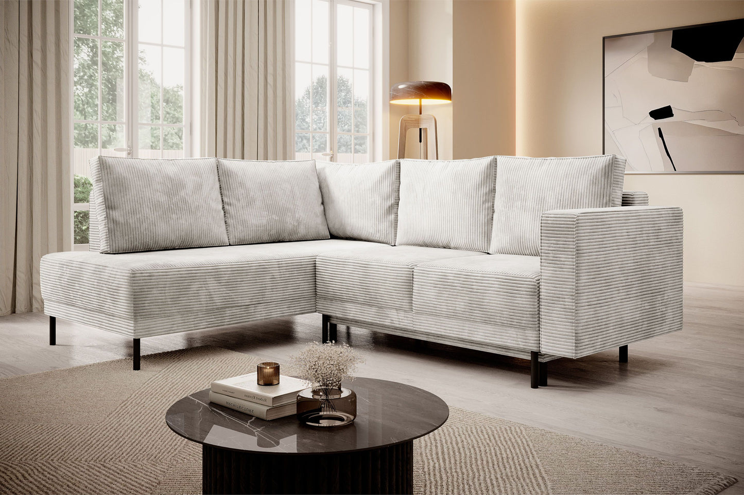 Narożnik Modo II lewostronny z funkcją spania