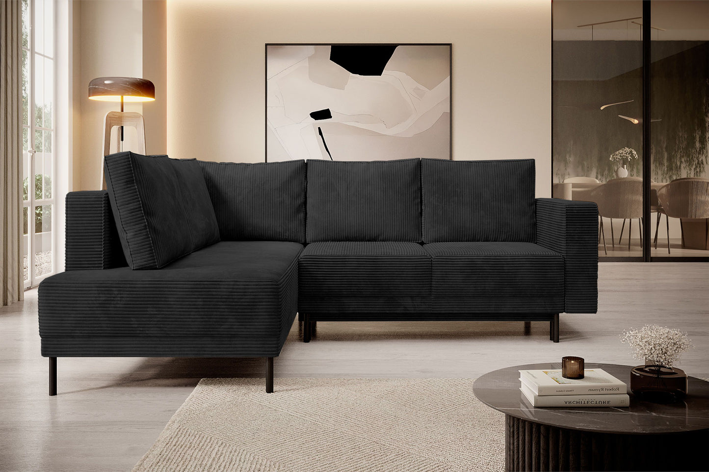 Narożnik Modo II lewostronny z funkcją spania