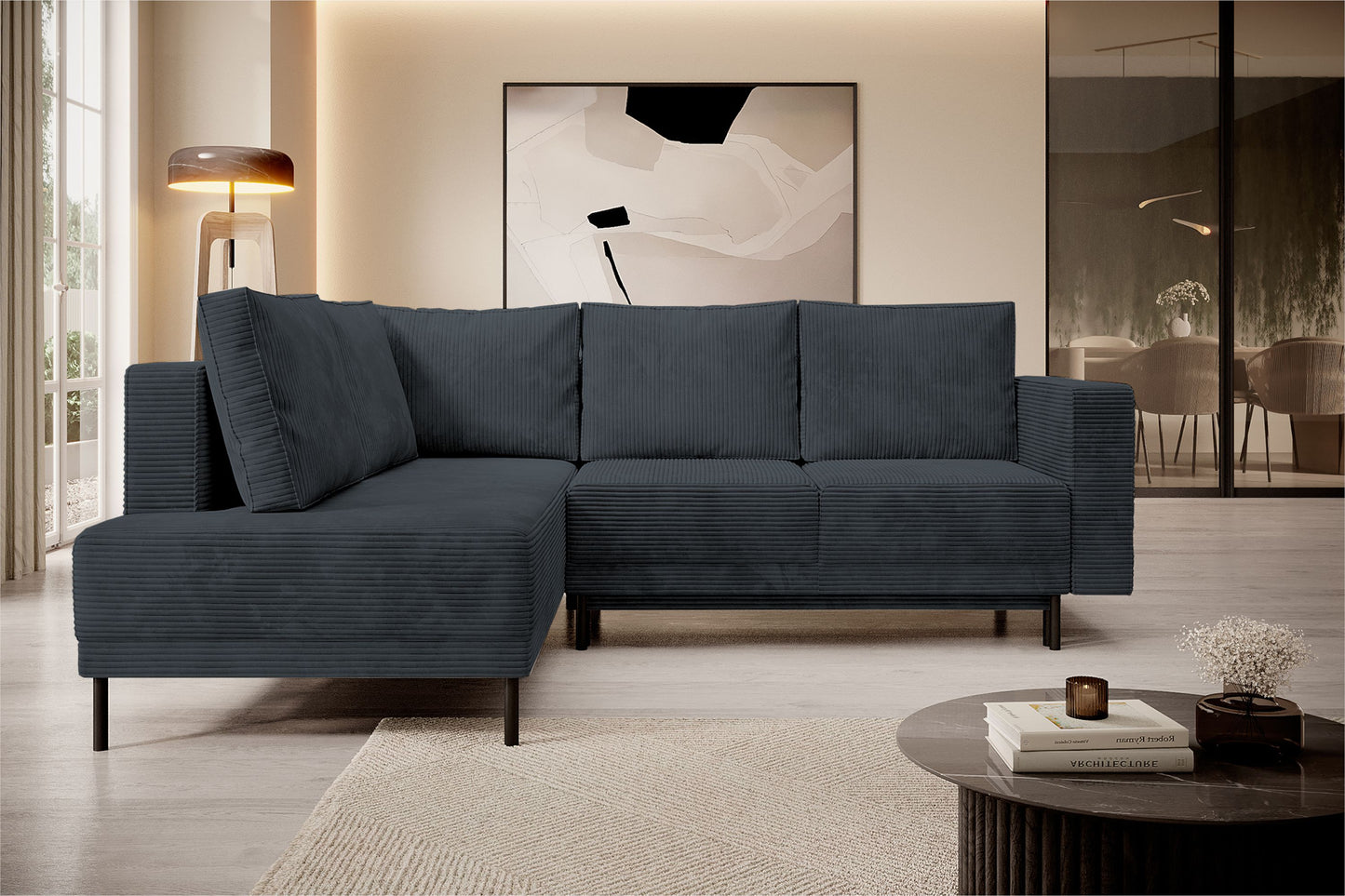 Narożnik Modo II lewostronny z funkcją spania