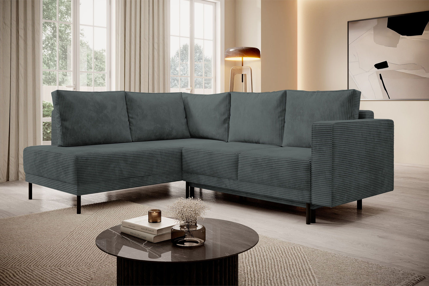 Narożnik Modo II lewostronny z funkcją spania