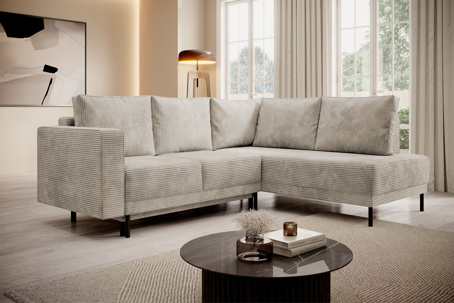 Narożnik Modo II prawostronny z funkcją spania