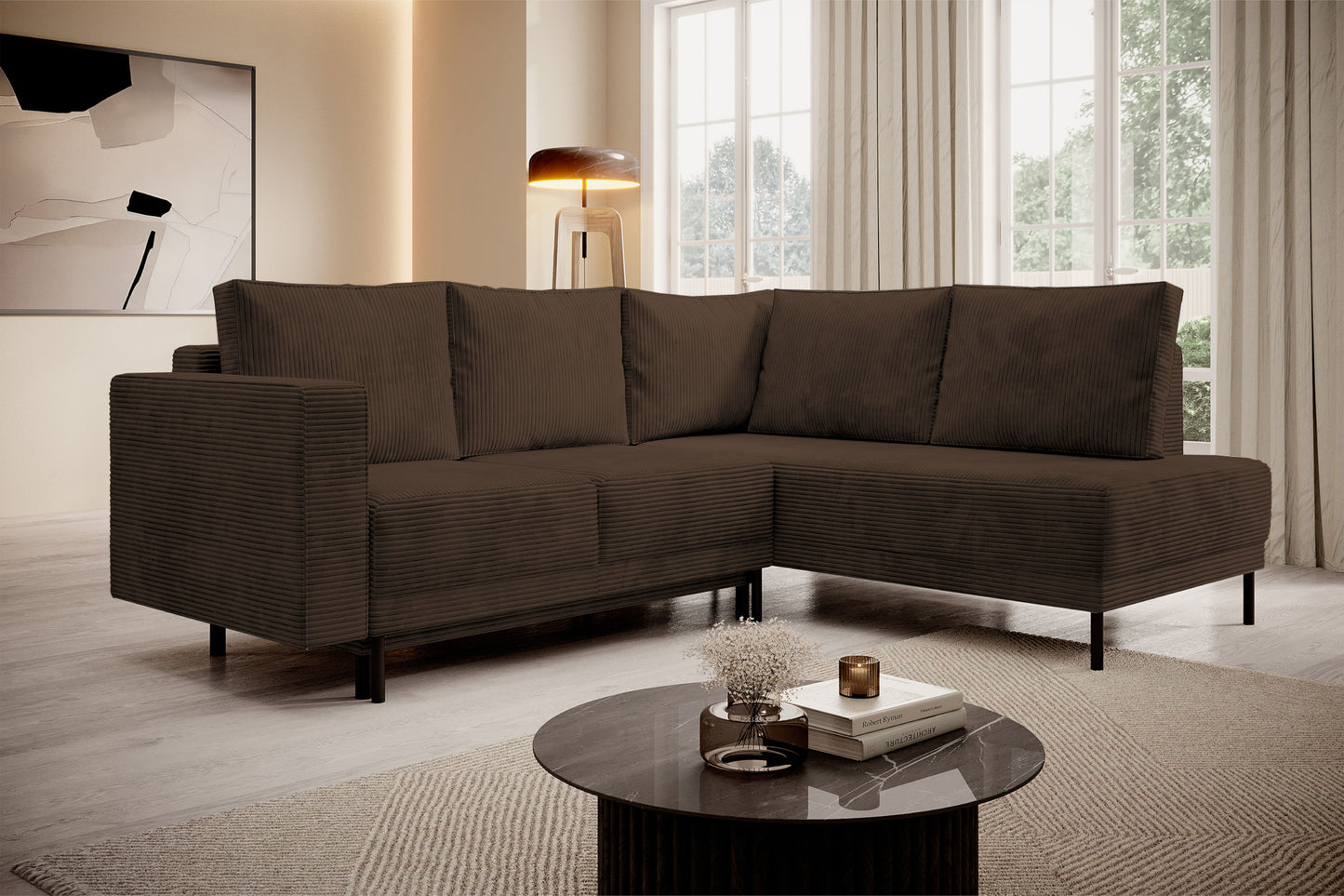 Narożnik Modo II prawostronny z funkcją spania