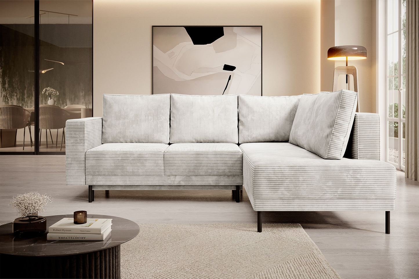 Narożnik Modo II prawostronny z funkcją spania