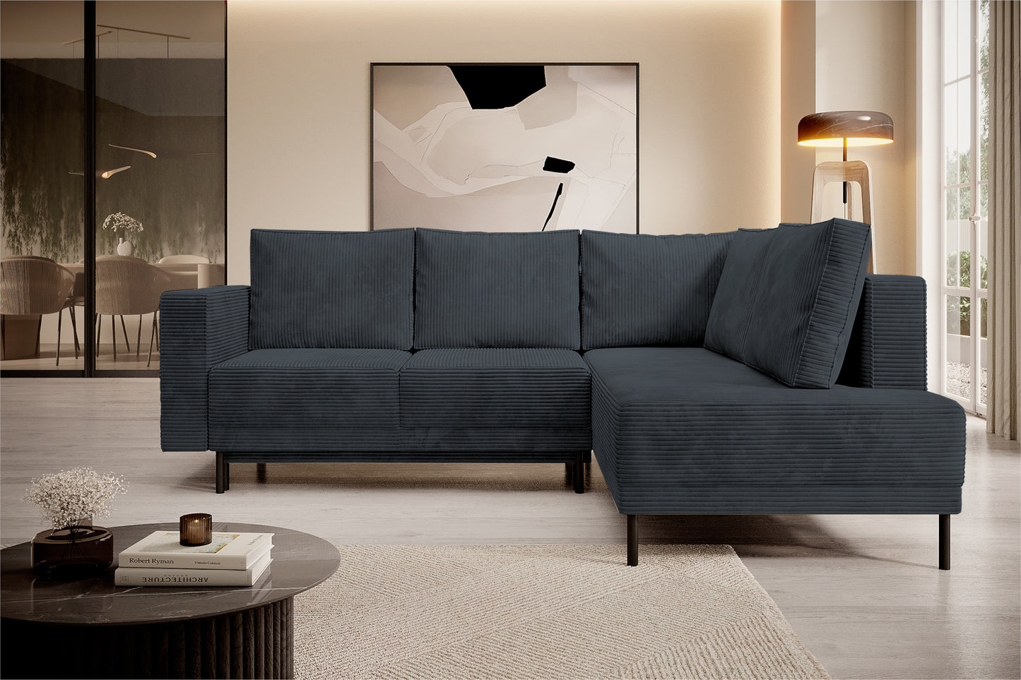 Narożnik Modo II prawostronny z funkcją spania