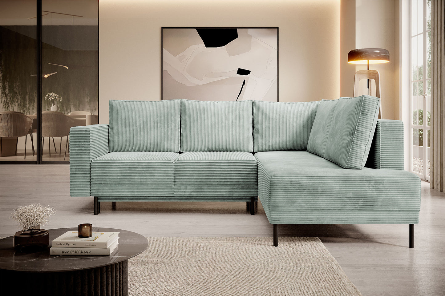 Narożnik Modo II prawostronny z funkcją spania