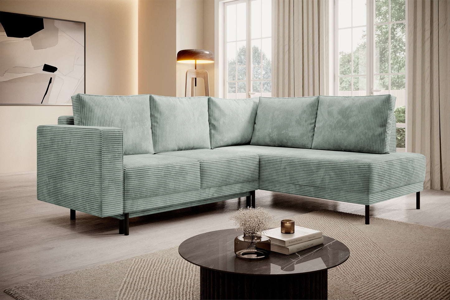 Narożnik Modo II prawostronny z funkcją spania