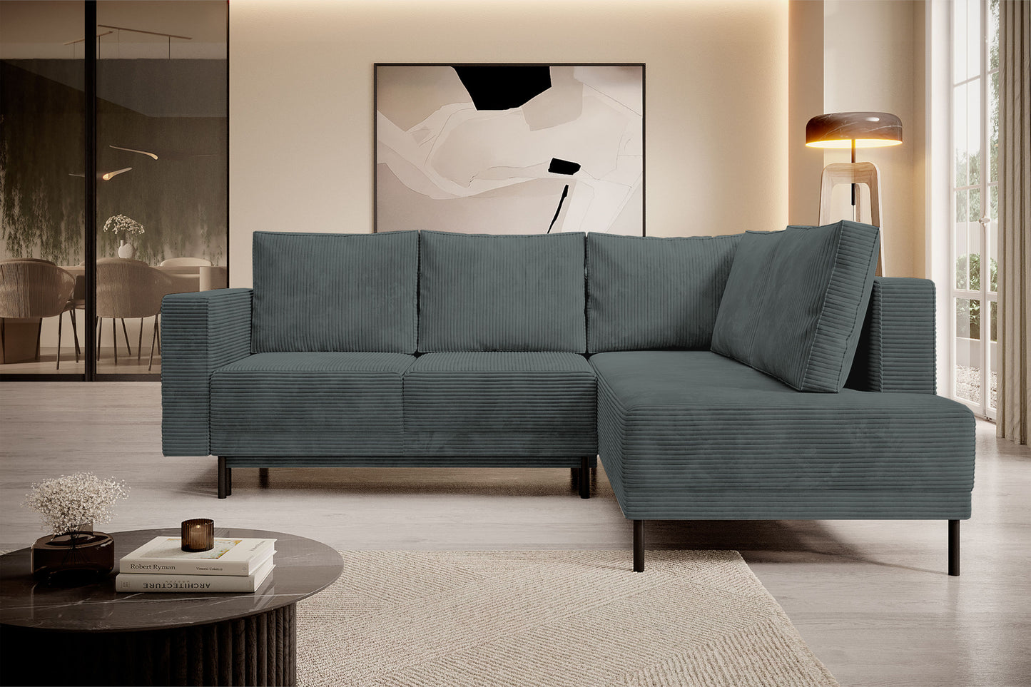 Narożnik Modo II prawostronny z funkcją spania