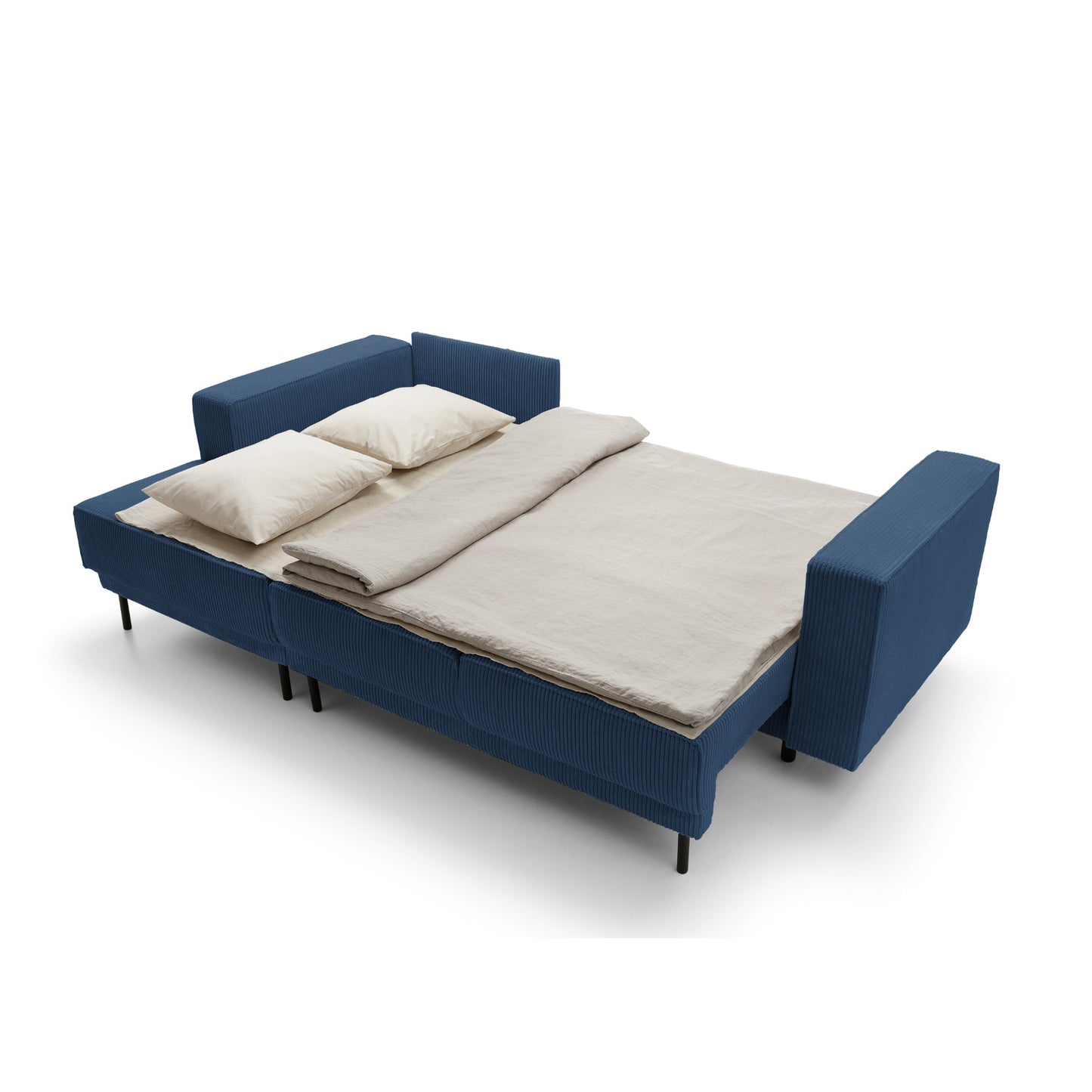 Modo I left-sided corner sofa with sleeping function