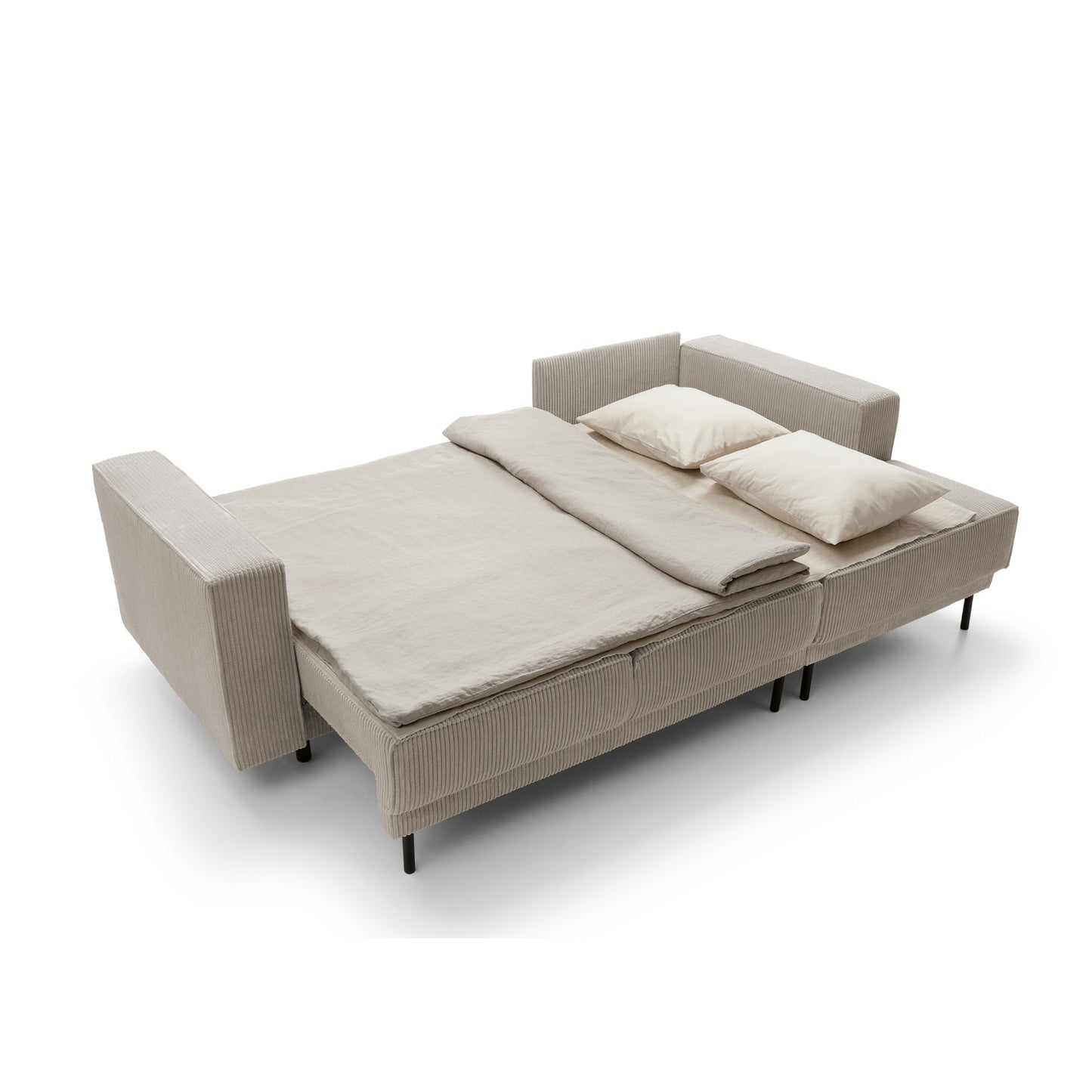 Modo I right-hand corner sofa with sleeping function