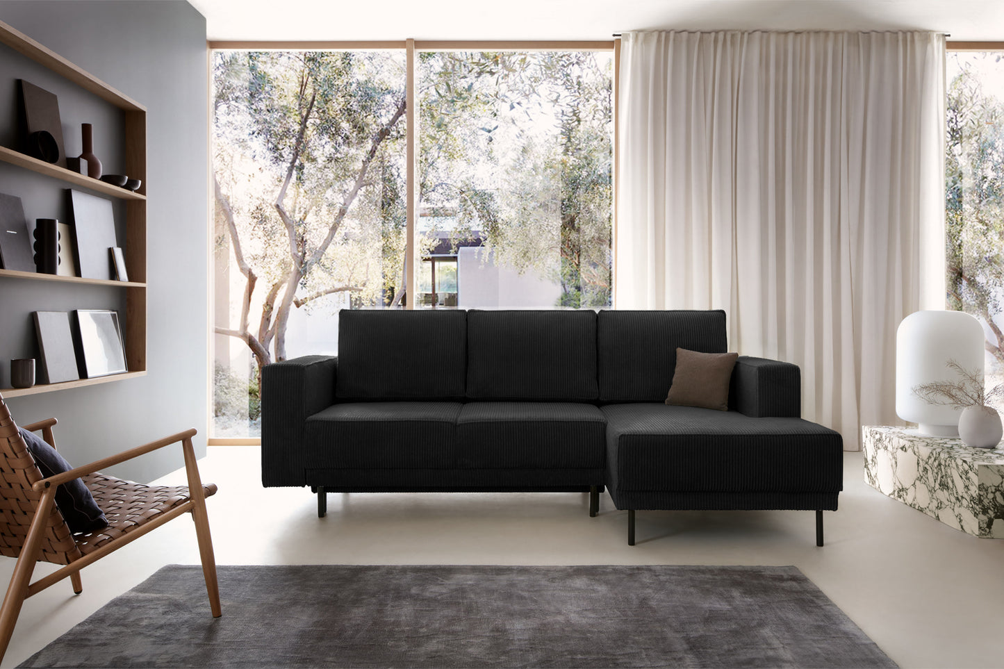 Narożnik Modo I prawostronny z funkcją spania