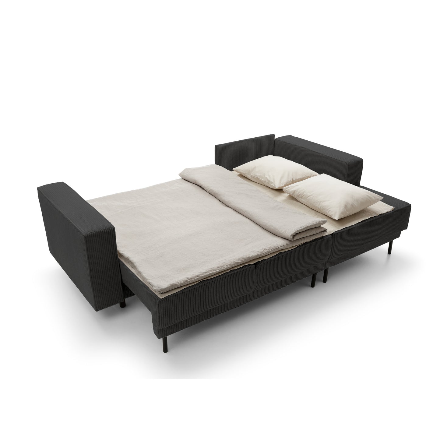 Modo I right-hand corner sofa with sleeping function