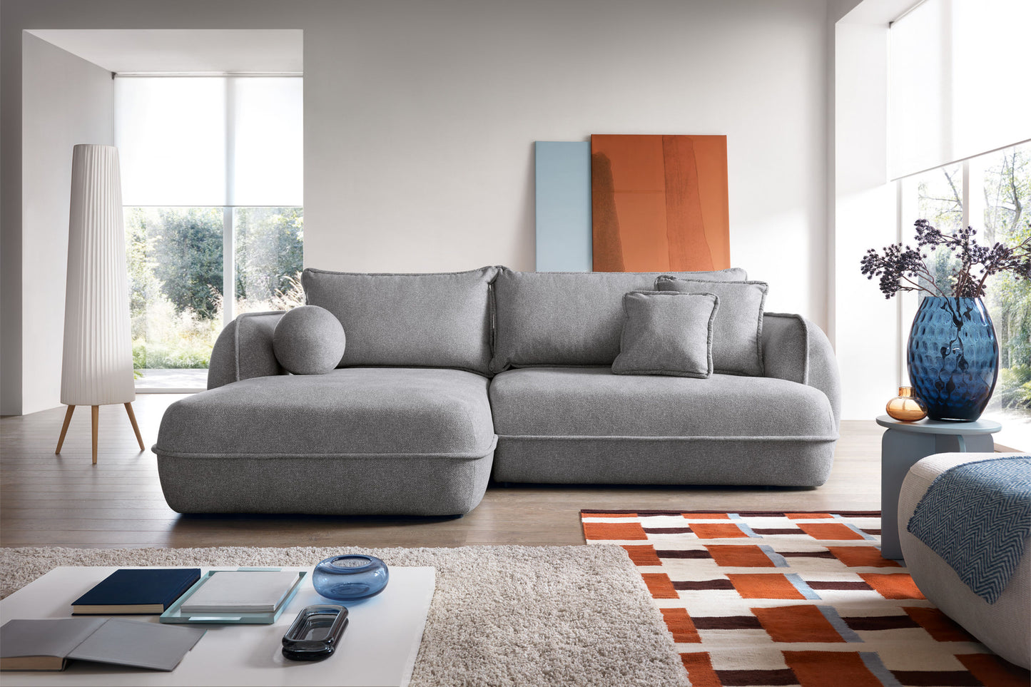 Narożnik Visby lewostronny z funkcją spania