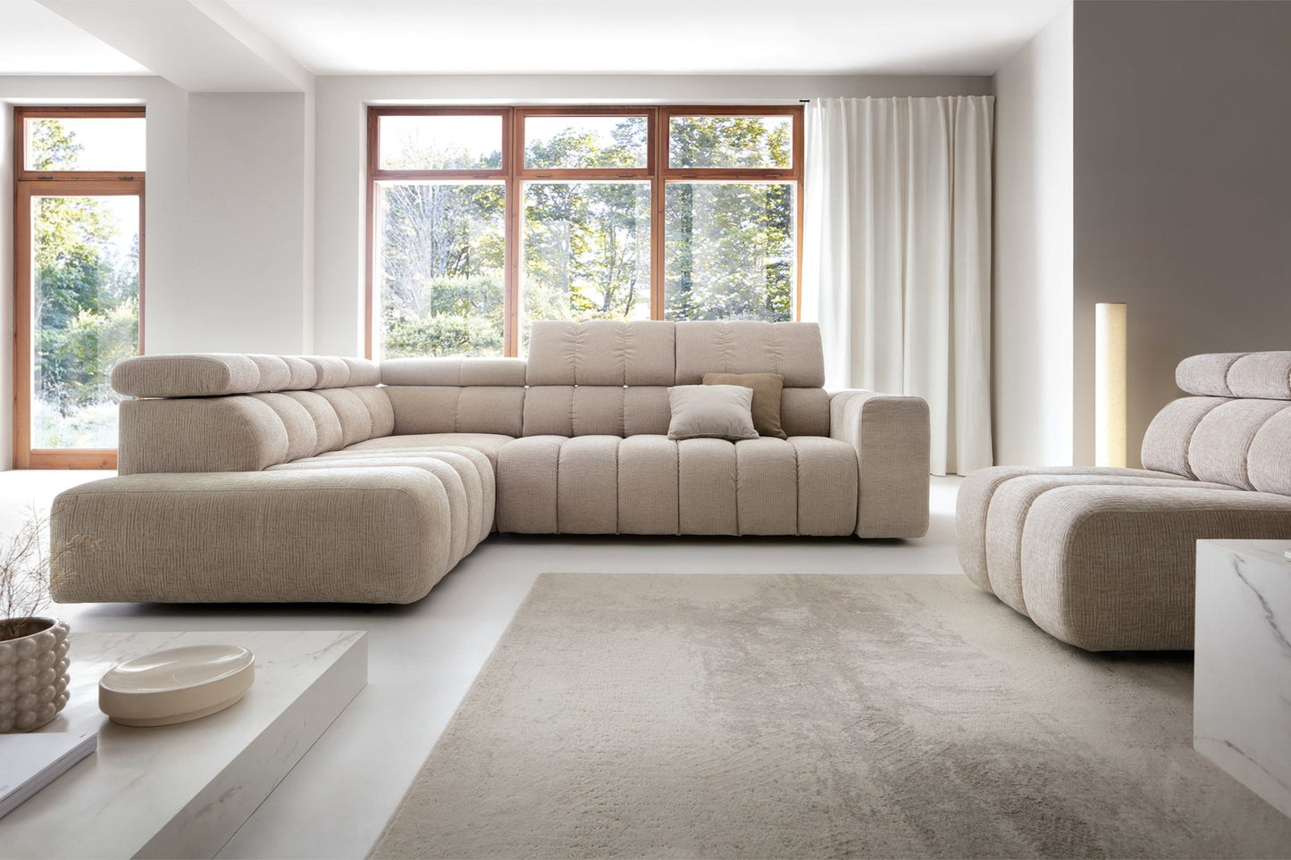 Narożnik modułowy Zürich OTTL-C-2EA lewostronny