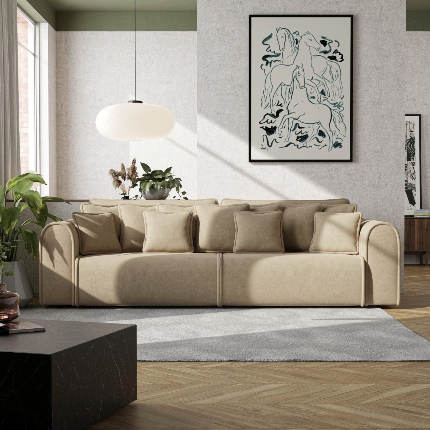 Sofa Big Buddy z funkcją spania