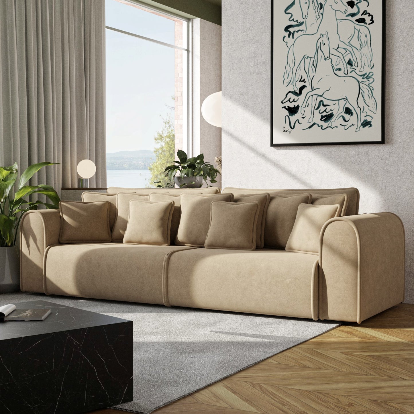 Sofa Big Buddy z funkcją spania