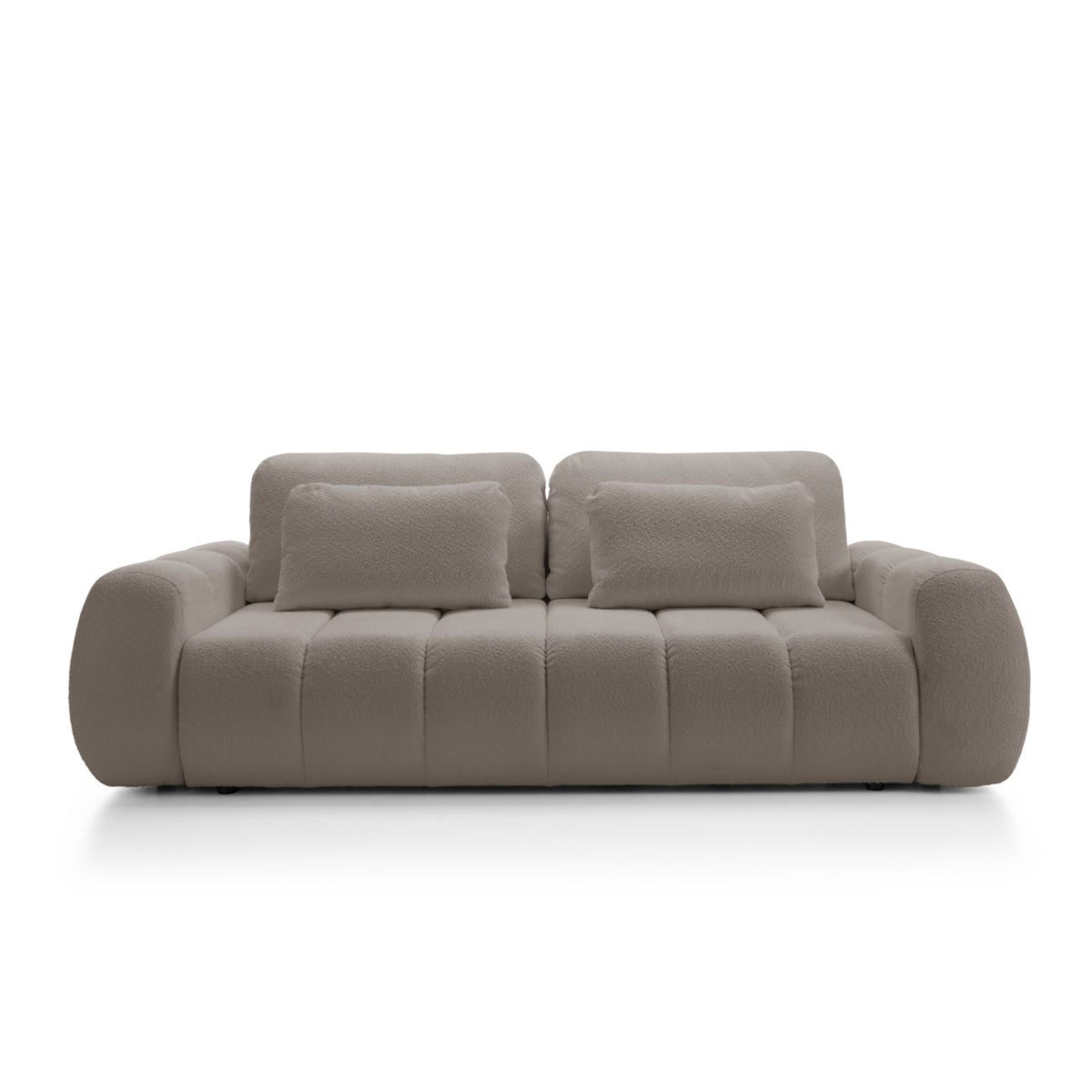 Sofa Mooma z funkcją spania Beżowa (Abriamo 02) | BESIMO