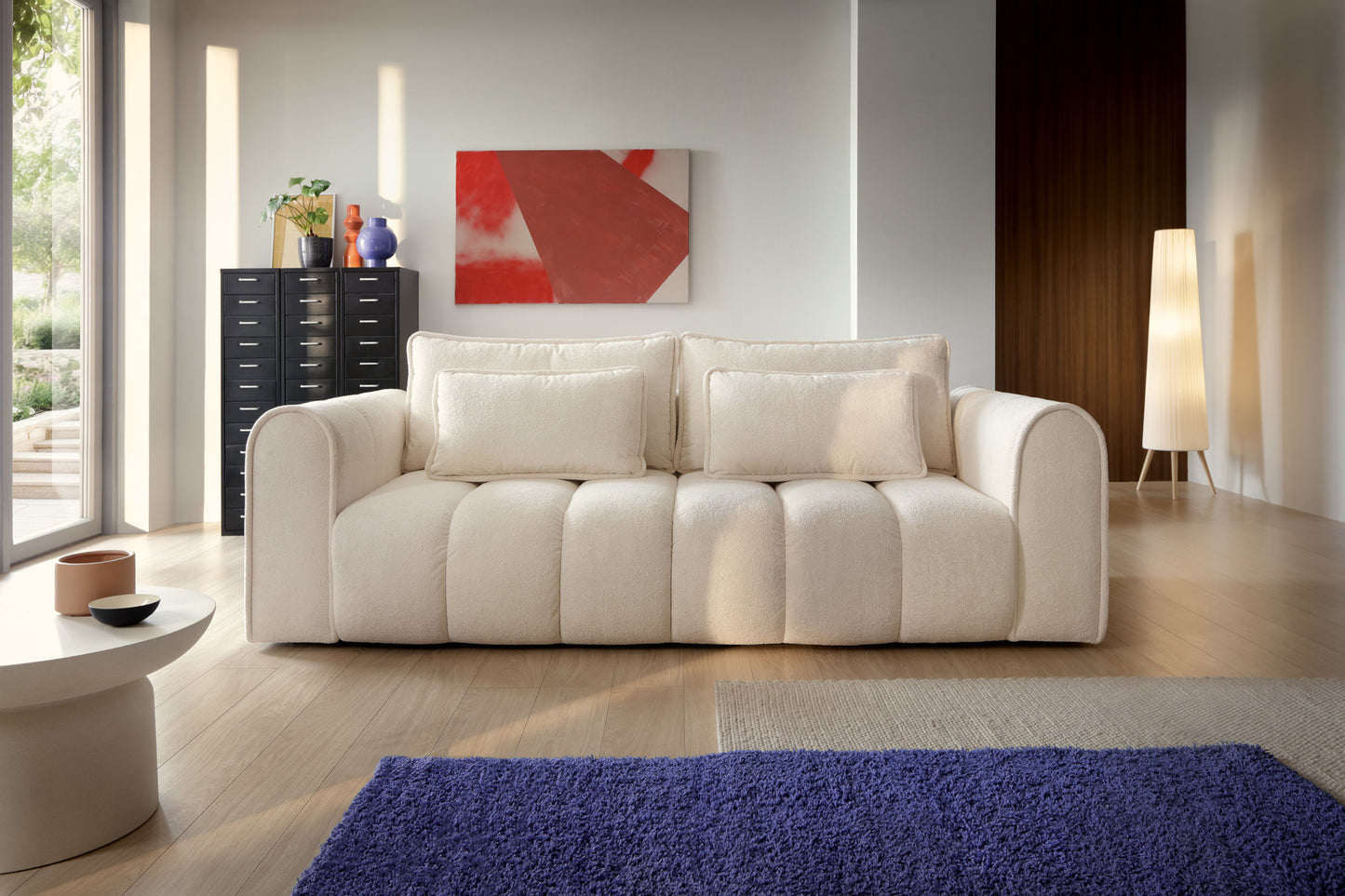 Wavy Buddy sofa with sleeping function