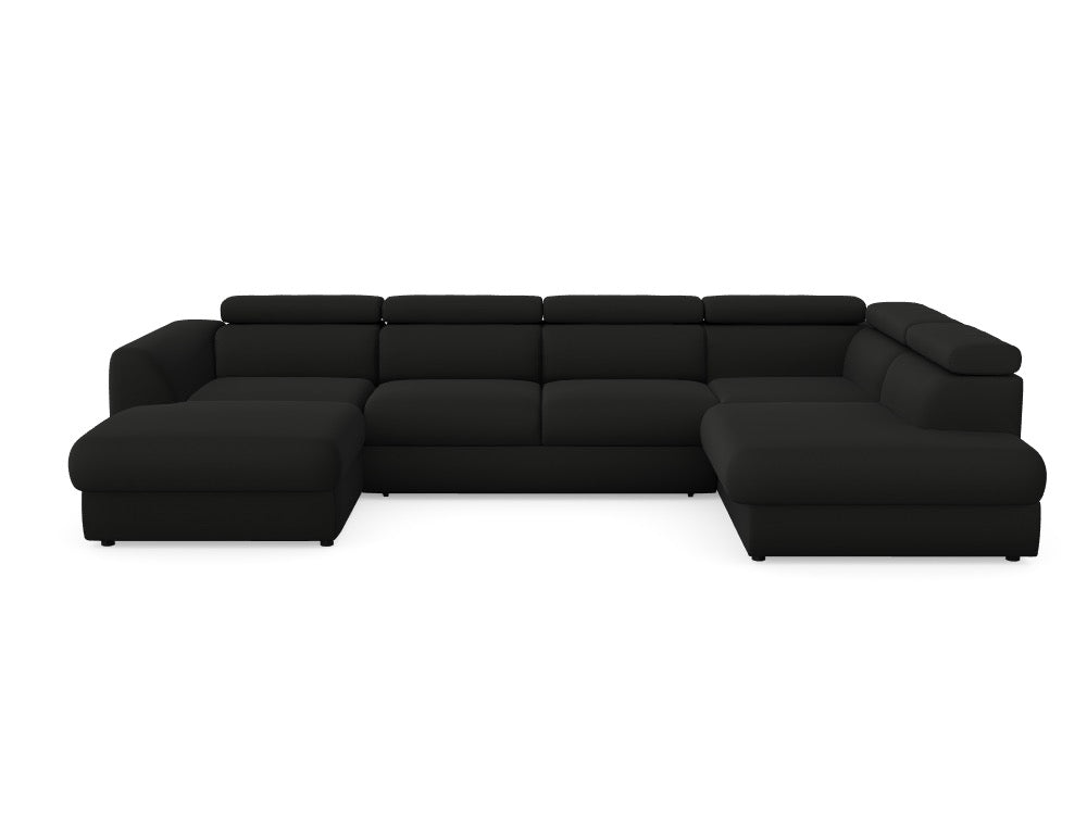 Corner sofa with sleeping function