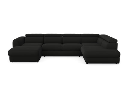 Corner sofa with sleeping function