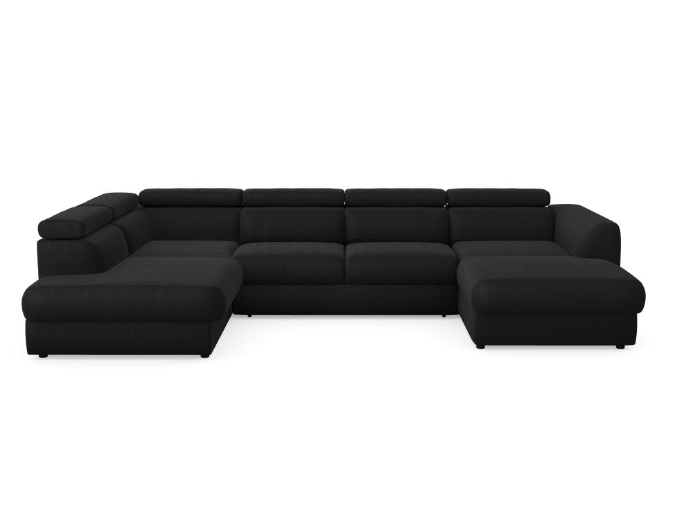 Corner sofa with sleeping function