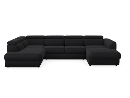 Corner sofa with sleeping function