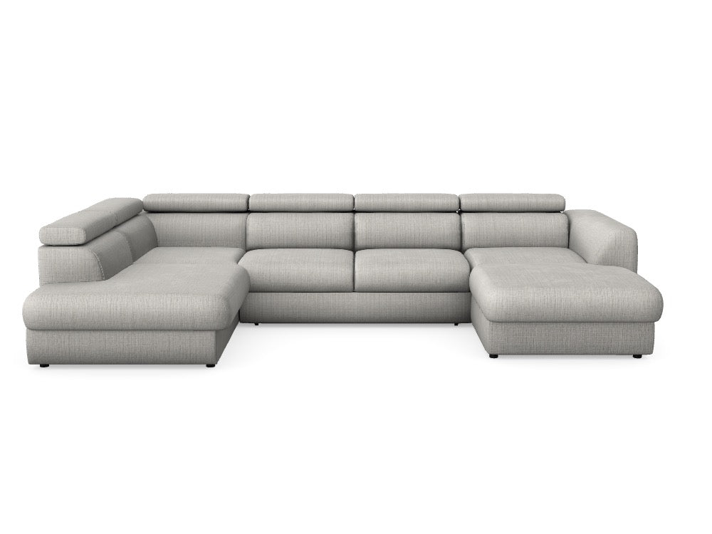 Corner sofa with sleeping function