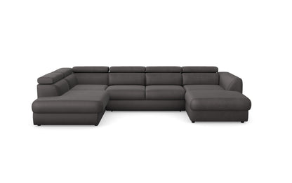 Corner sofa with sleeping function