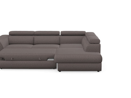 Corner sofa with sleeping function