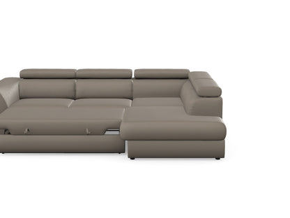 Corner sofa with sleeping function