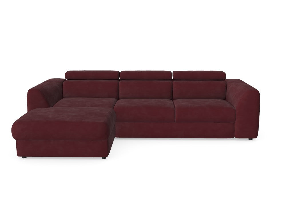 Corner sofa with sleeping function